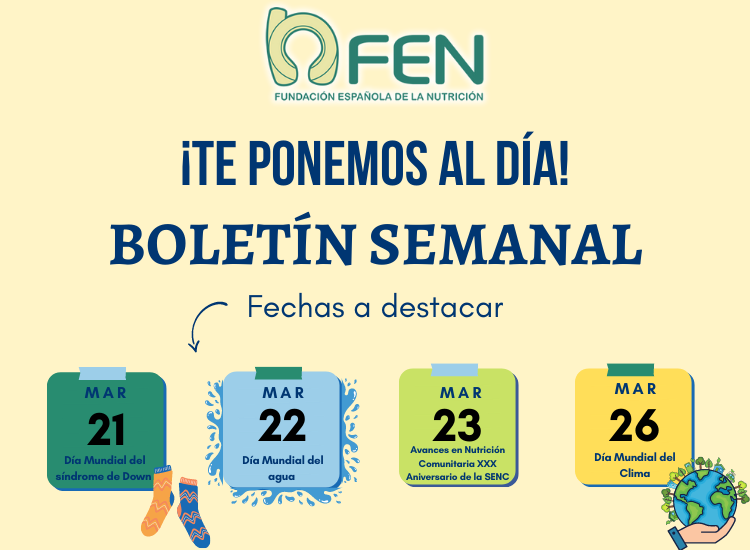 Boletín Semanal: 21 Marzo