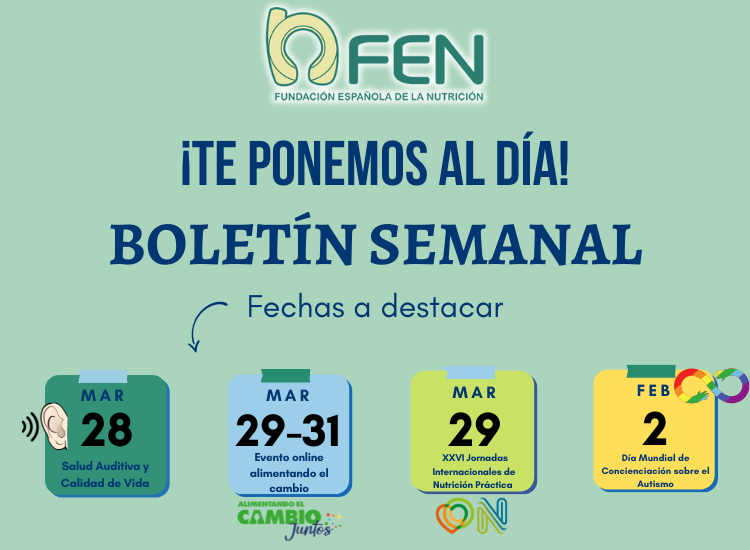 Boletín Semanal: 28 Marzo