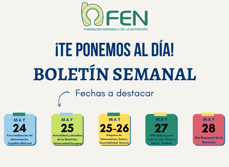 Boletín Semanal: 23 Mayo