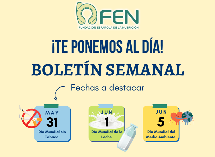 Boletín Semanal: 30 Mayo